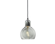 Mega Bulb SR2 Pendant, silver/black