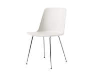 Rely HW6 Chair, chrome/white