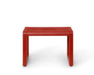 Little Architect Stool, poppy red