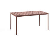 Balcony Table 144 cm, iron red