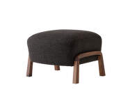 Wulff ATD3 Pouf, walnut / Hallingdal 376