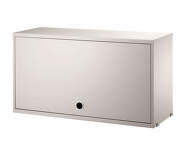 String Cabinet with Flip Door, beige