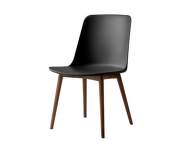 Rely HW71 Chair, walnut/black