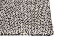 Braided Rug 200x300 cm, grey