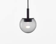 Orbis 150 PC1289 Pendant Lamp, smoke grey / black matte