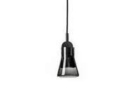 Shadows PC897 Pendant Lamp, smoke grey / black stained oak