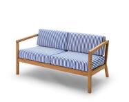 Virkelyst 2-seater, sea blue stripe