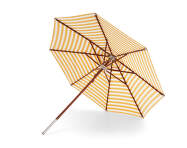 Atlantis Umbrella Ø330, golden yellow stripes