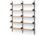 Library Shelf 1900, oak/black