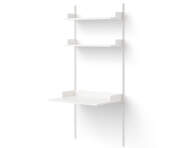 Study Shelf, white/white