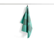 Katsura Tea Towel, emerald green