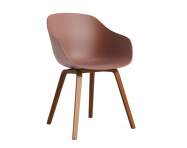 AAC 222 Chair Walnut Veneer, soft brick