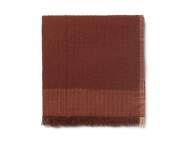 Weaver Throw, red brown