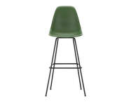 Eames Plastic Bar Stool High, forest