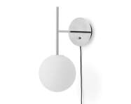 TR Bulb Suspended, polished steel