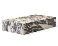 Plinth Lounge Table Grand, Calacatta Viola