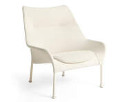 O2 Lounge Chair, soft cream textile