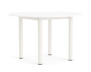 Annex Round Table Ø120, cream white/white laminate