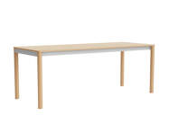Annex Flush Table 200x80, anodized/lacquered oak