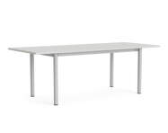 Annex Overhang Table 220x90, anodized/cloud grey