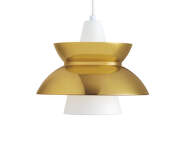 Doo-Wop Pendant Light, brass