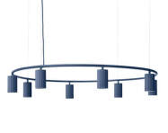 Donna Circle 100 Pendant, midnight blue