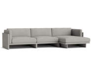 Softy Modular Sofa 4-Seater Chaise Lounge Right, Remix 133