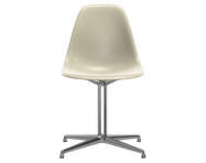Eames Plastic Side Chair DSL, pebble/polished aluminum