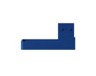 Nichba Toilet Paper Holder, blue