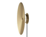 Reflection Wall Lamp, brass lacquered aluminium