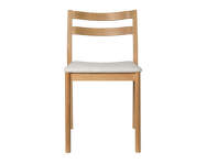 Boda Dining Chair Staple, natural oak/off-white