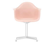 Eames Plastic Armchair DAL, pale rose / white