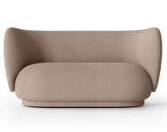 Rico Sofa 2, Bouclé sand