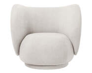 Rico Lounge Chair, Bouclé off-white