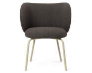 Rico Dining Chair, Hallingdal dark grey brown / cashmere