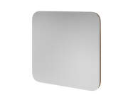 Vala Mirror Square 90x90 cm, lacquered oak