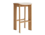 Chisel 30 Bar Stool H75, oiled oak / Hallingdal 200