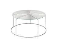 Wire Coffee Table VP17, glass tabletop