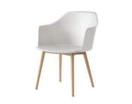 Rely Armchair HW76, oak / oyster
