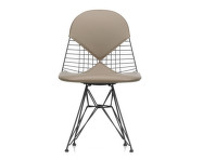 Wire Chair DKR-2, basic dark / leather