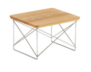 Occasional Table LTR, natural oak / chrome