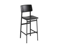 Loft Bar Stool 75 cm, black/black