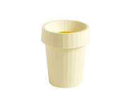 Shade Bin 14l, soft yellow