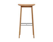 NY11 Bar Stool High, natural oak / Dunes Leather Camel 21004