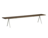 Pyramid Bench 12 250 cm Beige Steel, smoked oak