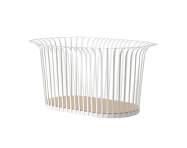 Ribbon Basket, ivory