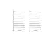 String Wall Panel 50 x 30, 2 pcs, white