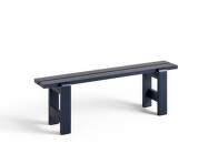 Weekday Bench 140 cm, steel blue