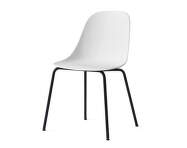 Harbour Side Chair Steel Base, white