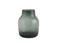 Silent Vase 15, dark green